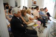 Miguel Palomino, uno más entre el público